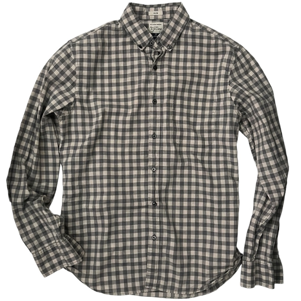J. Crew Men’s Slim Cotton Button Down Shirt